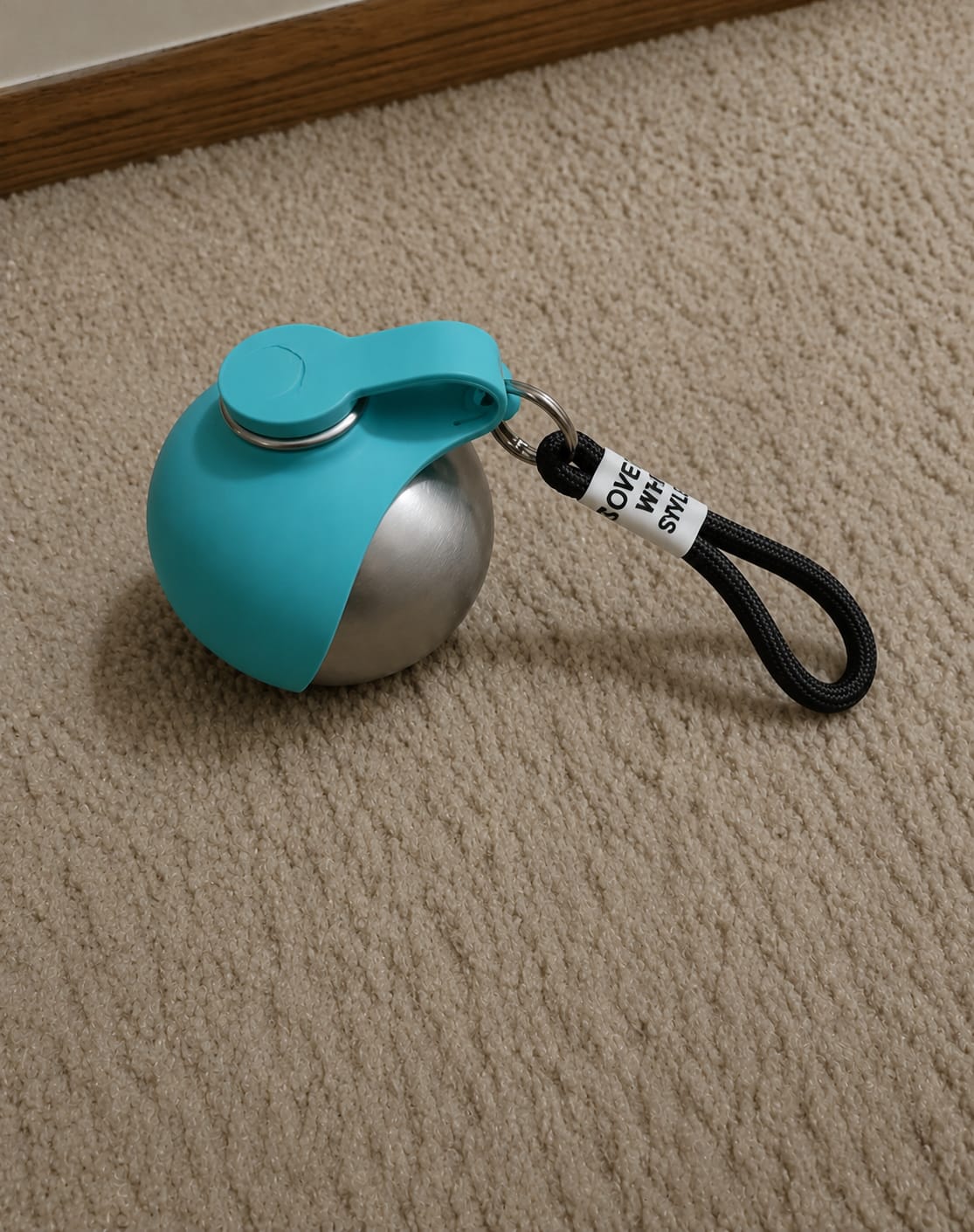Customer photo review of Nodrip 2-in-1 Portable Dog Water Bottle & Drinking Bowl