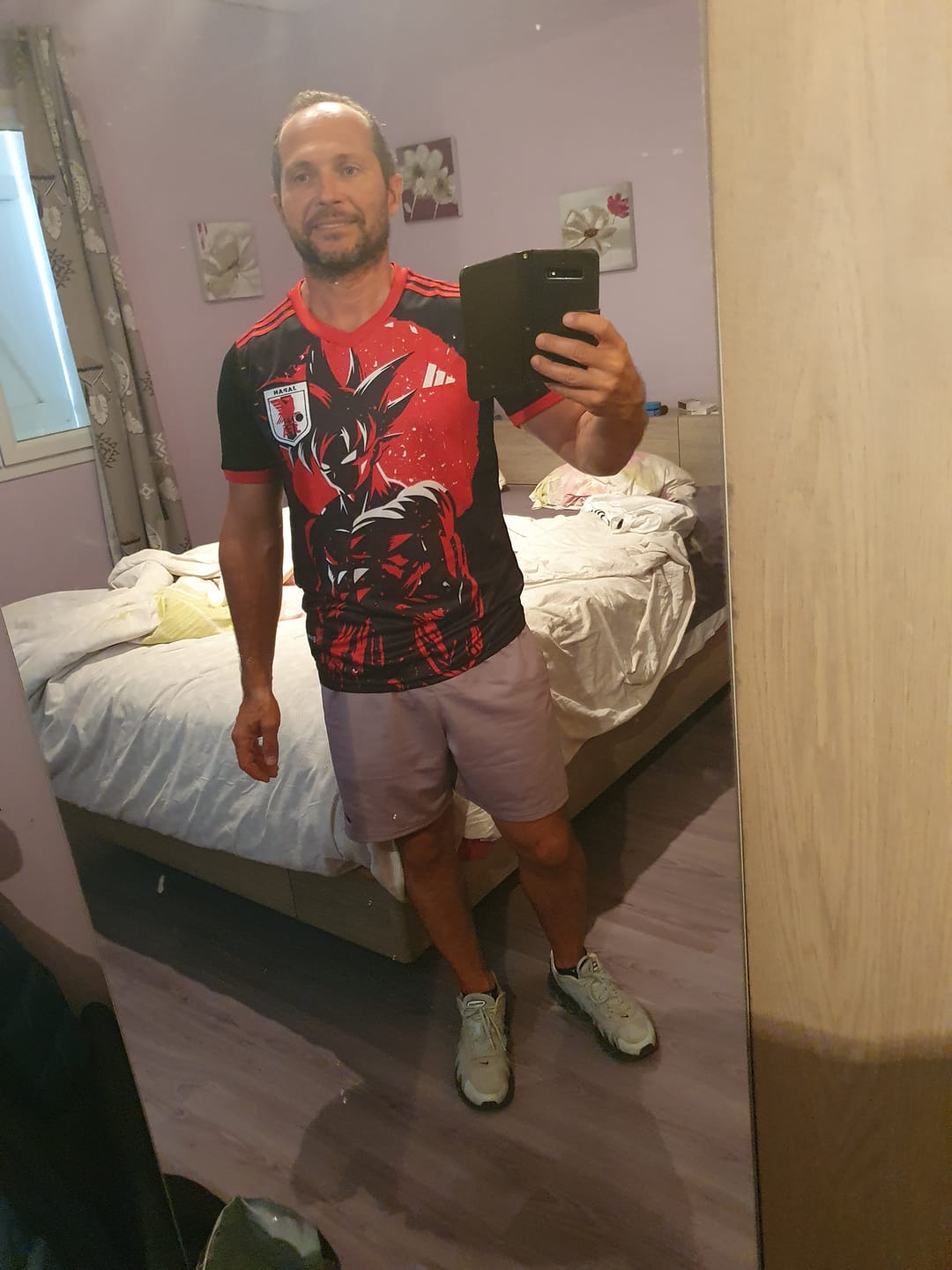 Customer photo review of MAILLOT JAPON 2024 - BLACK RED GOKU