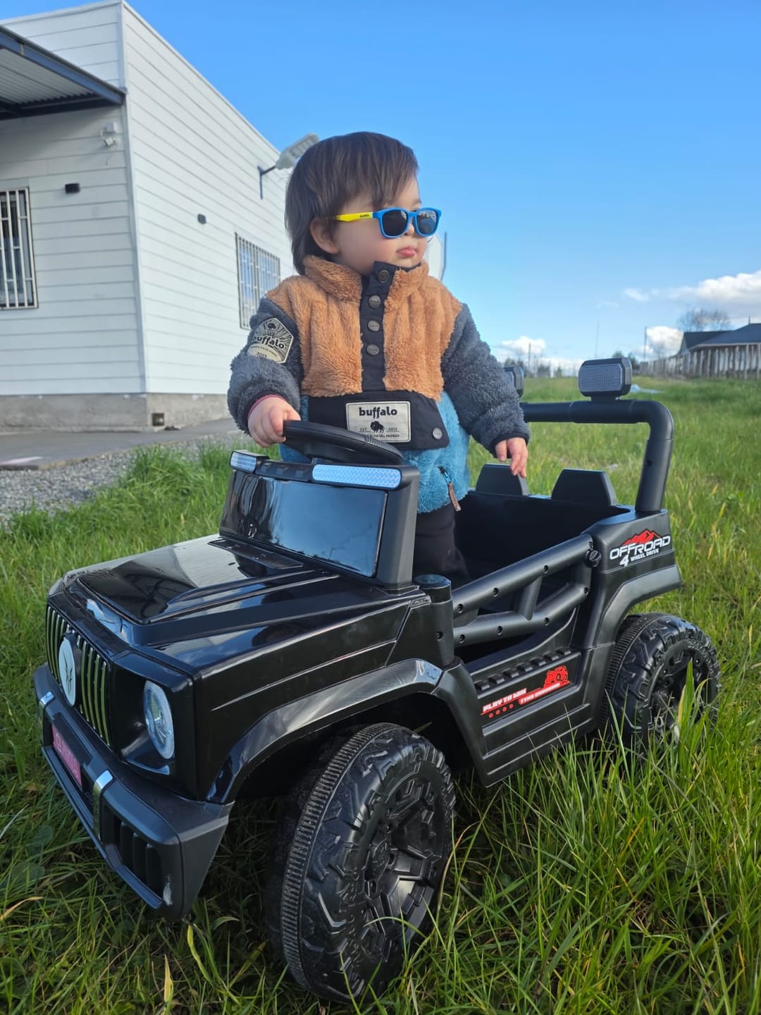 Customer photo review of Chaqueta Indigo Niños