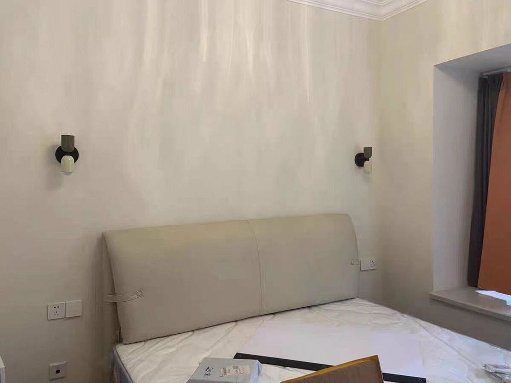 Customer photo review of Wall Lamp, Couleur Double Up-Down Glow, E26/E27, Metal Shades