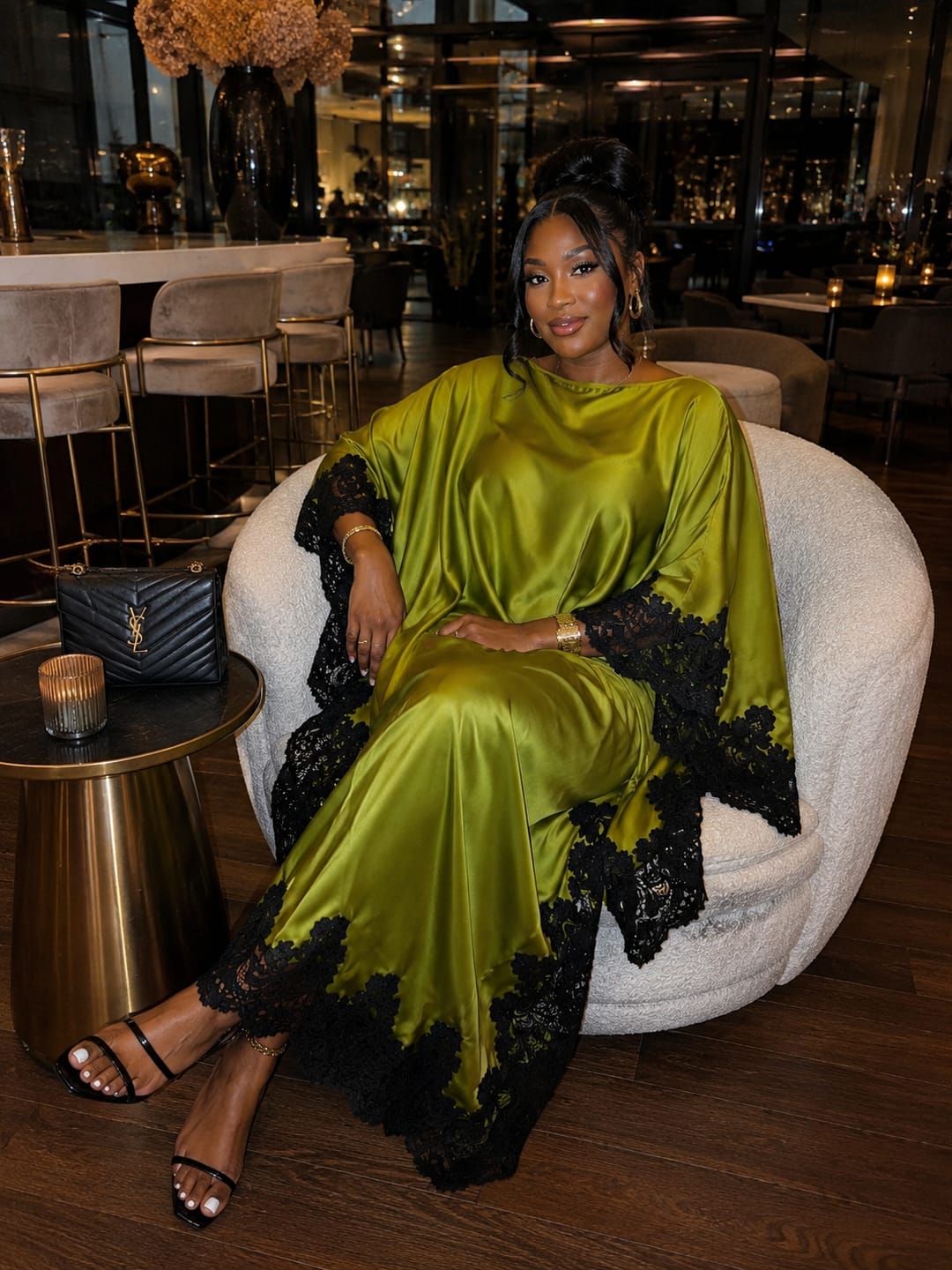 Customer photo review of The Imani Luxe Set