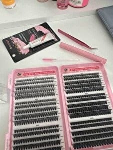 Customer photo review of Angelic Blinks İpek Kirpik Seti