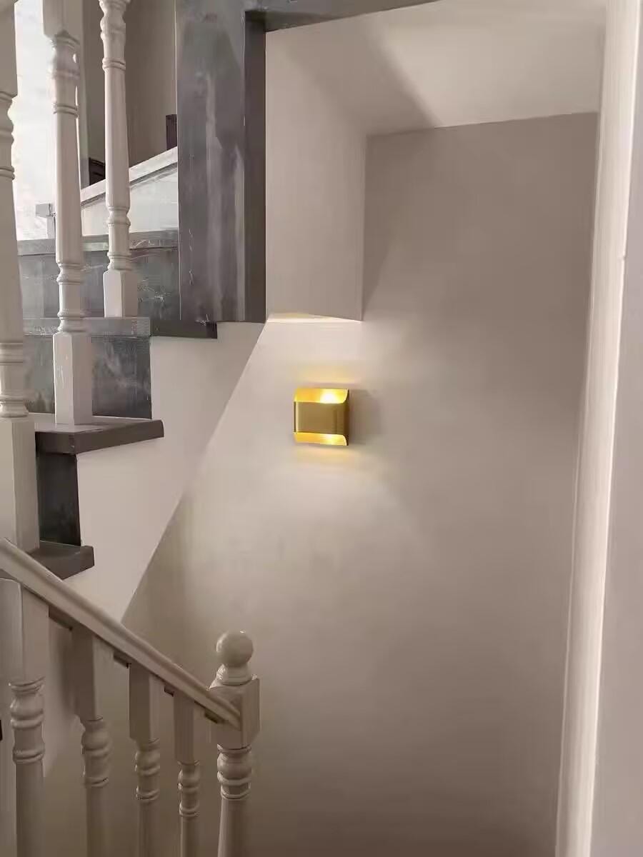Customer photo review of Wall Sconce, Leclerc Solid Brass, E14 or G9, Brass or Matte Black