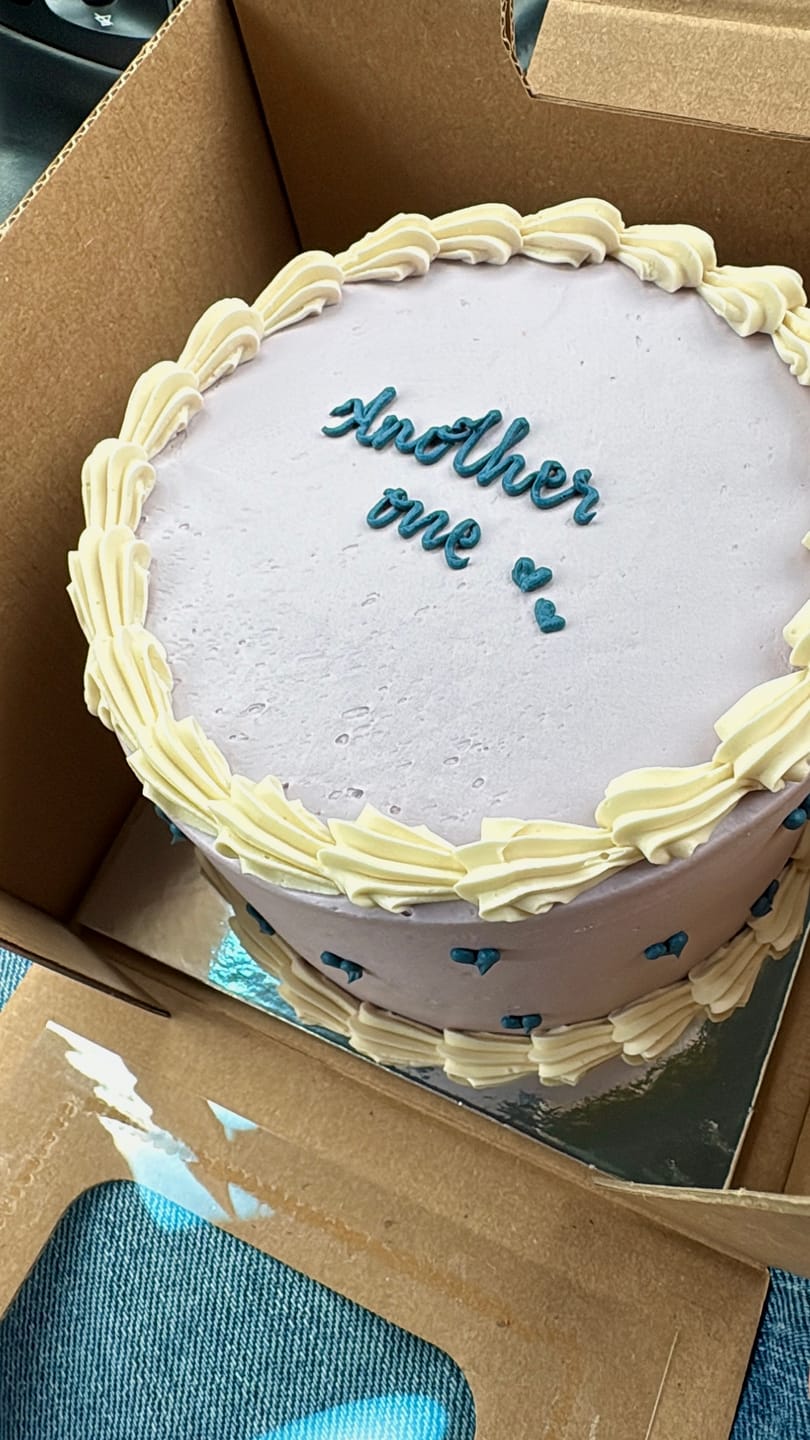 Customer photo review of aroha mini cake