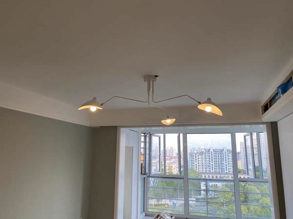 Customer photo review of Chandelier, Multi-Arm Spider, Metal and Brass, E26 / E27, 3 or 6 Heads