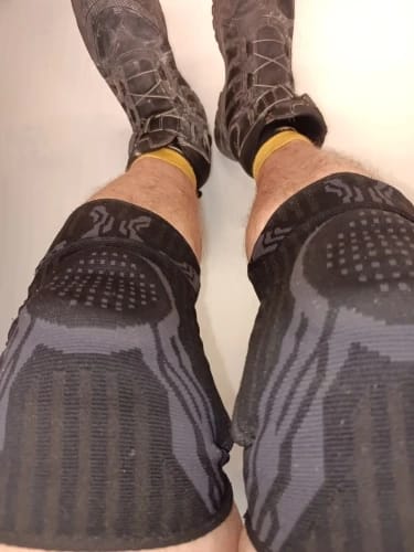 Customer photo review of Rodillera de compresión ajustable