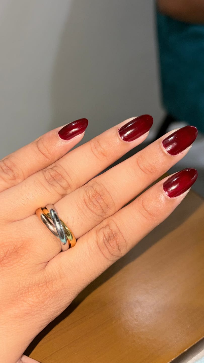 Customer photo review of Twist Interlock Ring