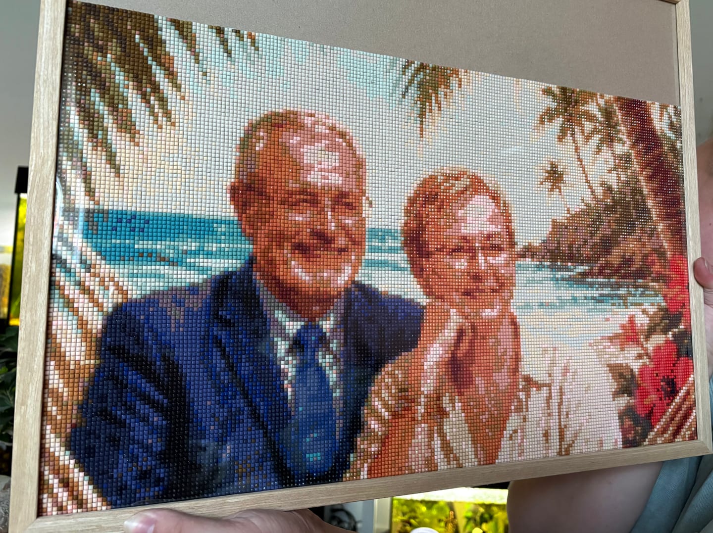 Customer photo review of Diamond Painting Eigen Foto (New)