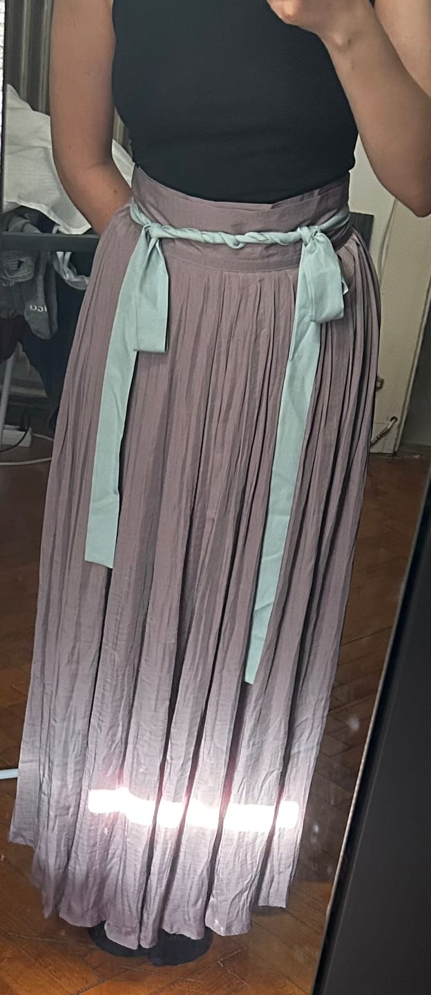 Customer photo review of Ciji 辞记 Farewell Note Hanfu Zhequn Various Pleated Skirts
