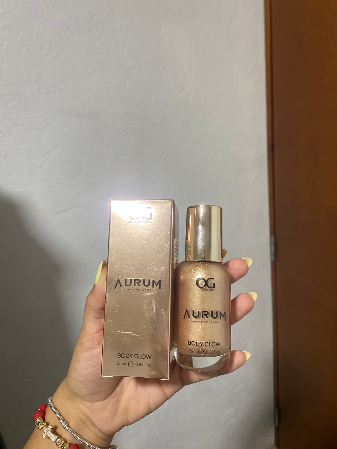 Customer photo review of Body Glow Aurum