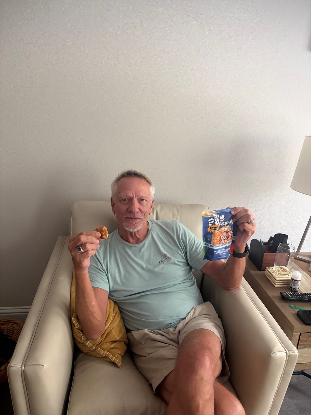 Customer photo review of Pa's Peanut Brittle