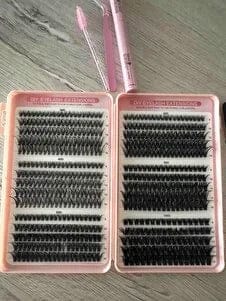 Customer photo review of Angelic Blinks İpek Kirpik Seti