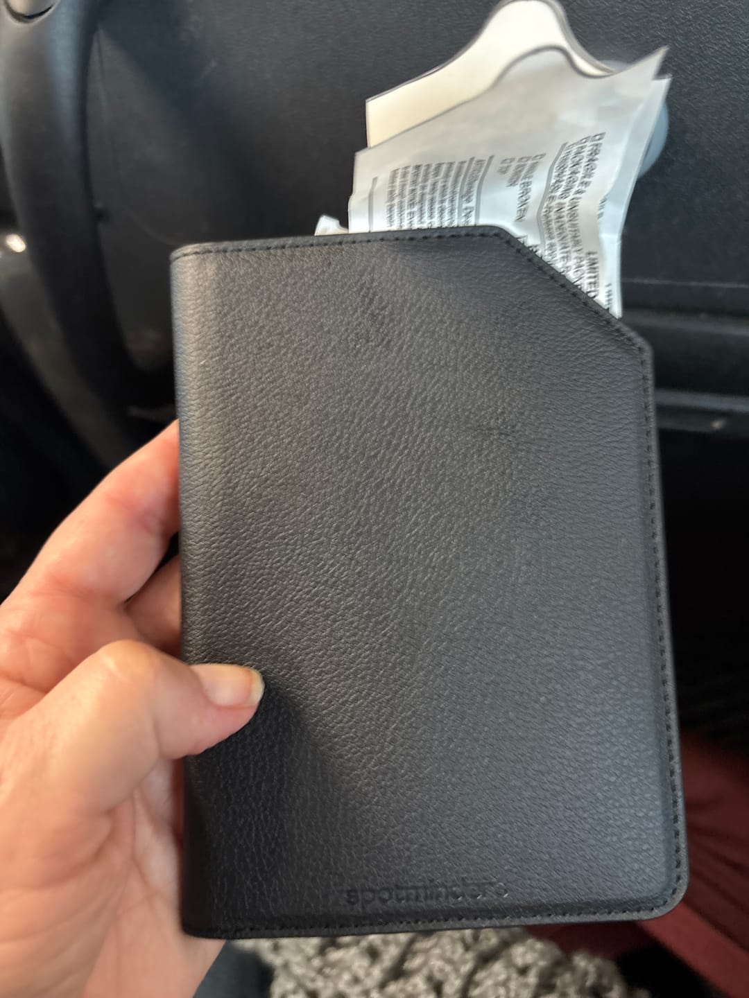 Customer photo review of Passport Holder Air