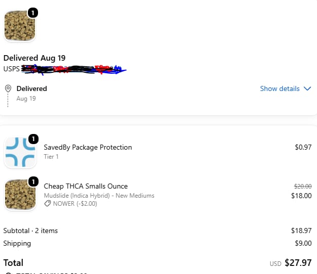 Customer photo review of Cheap THCA Smalls Ounce