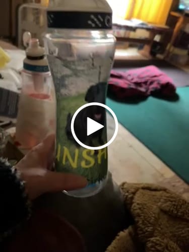 Customer video review of Custom 22oz. Plastic Bottle & Comfort Grip Lid
