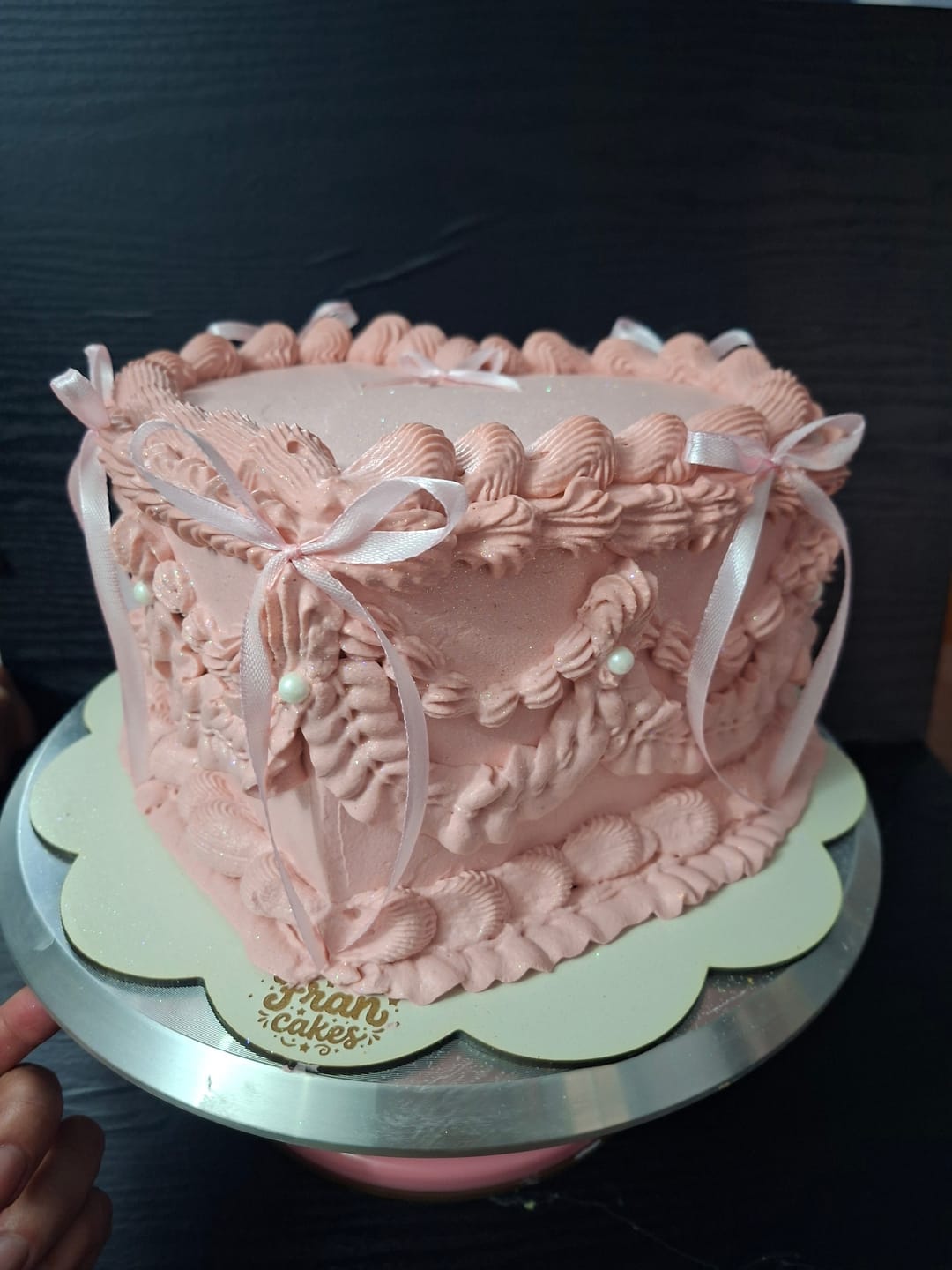 Customer photo review of Base Giratoria Profesional 31 cm