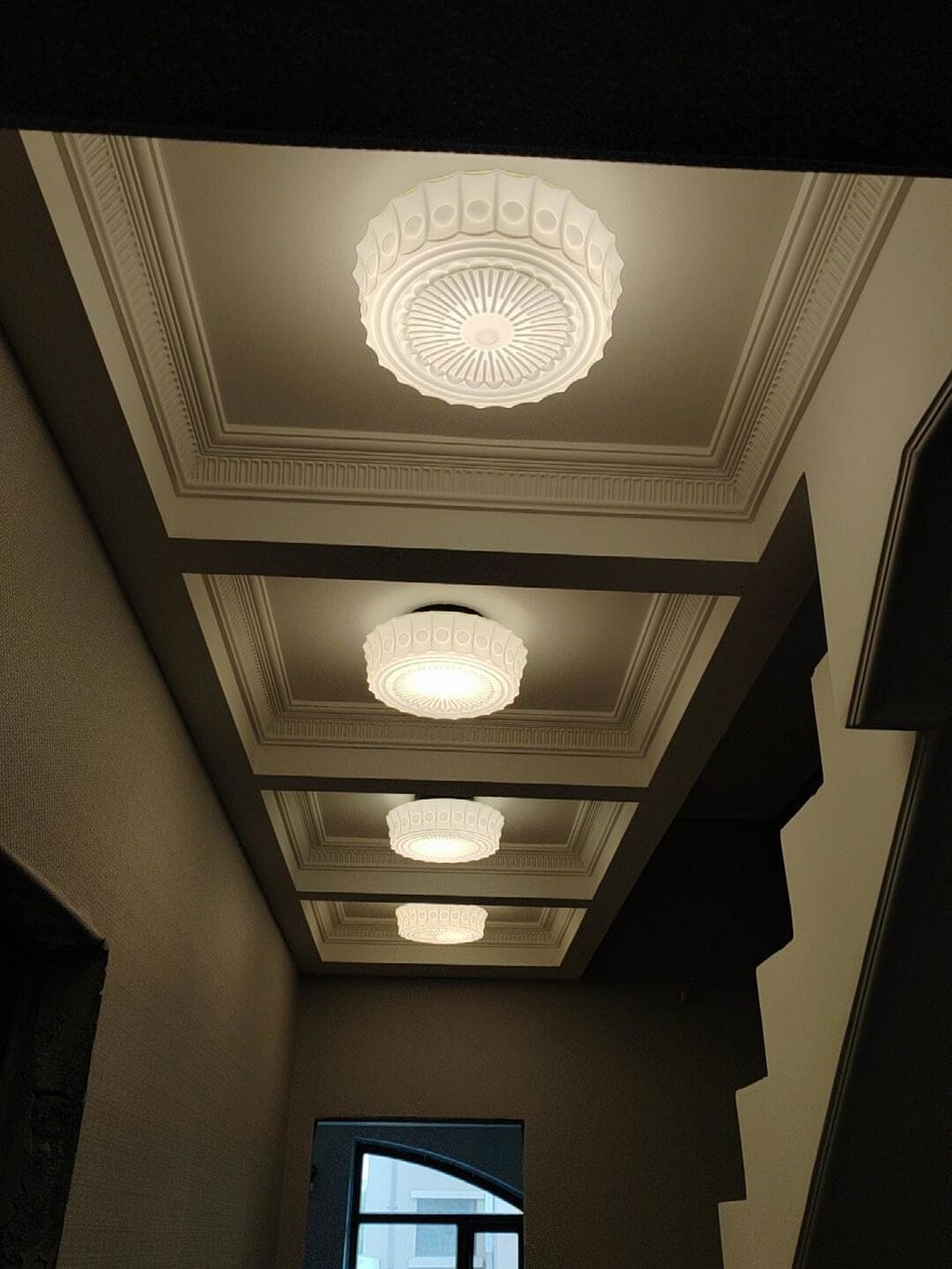 Customer photo review of Ceiling Light, Charles Edwards, Glass Shades, Black, E27 LED