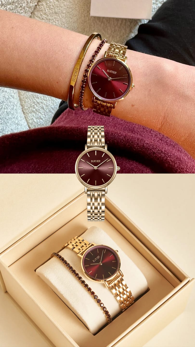 Customer photo review of Ruby Petite Gold Brown