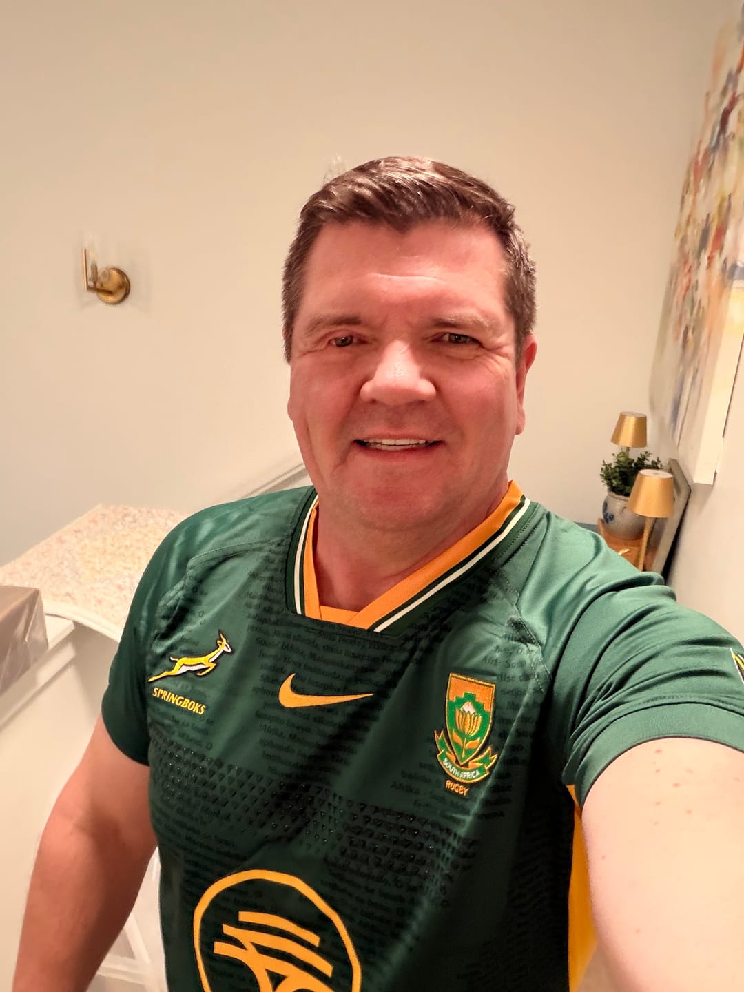 Customer photo review of Springboks Nike Men's 2026 RGR Authentic Jersey