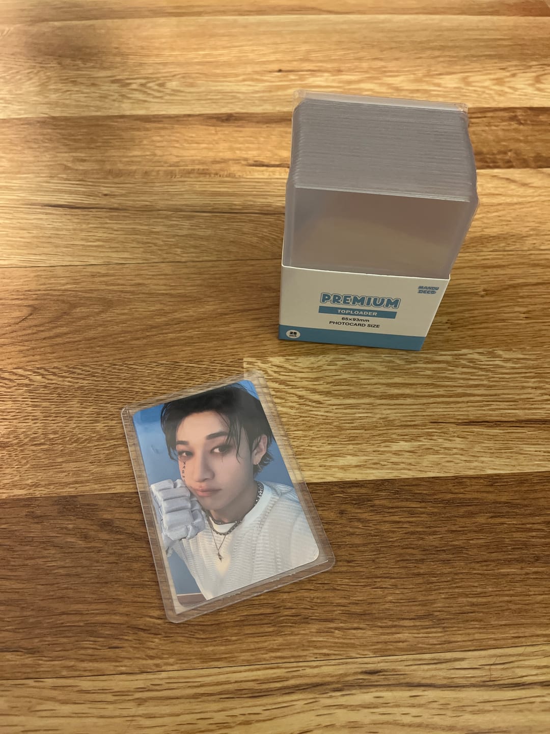 Customer photo review of PVC-FREE PREMIUM CLEAR PHOTOCARD TOPLOADER