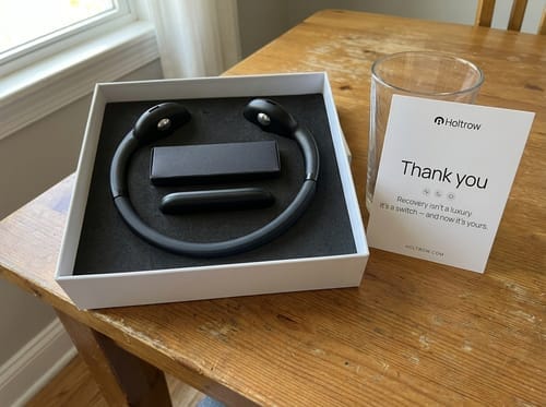 Customer photo review of Holtrow Pulse — Vagus Nerve Stimulator