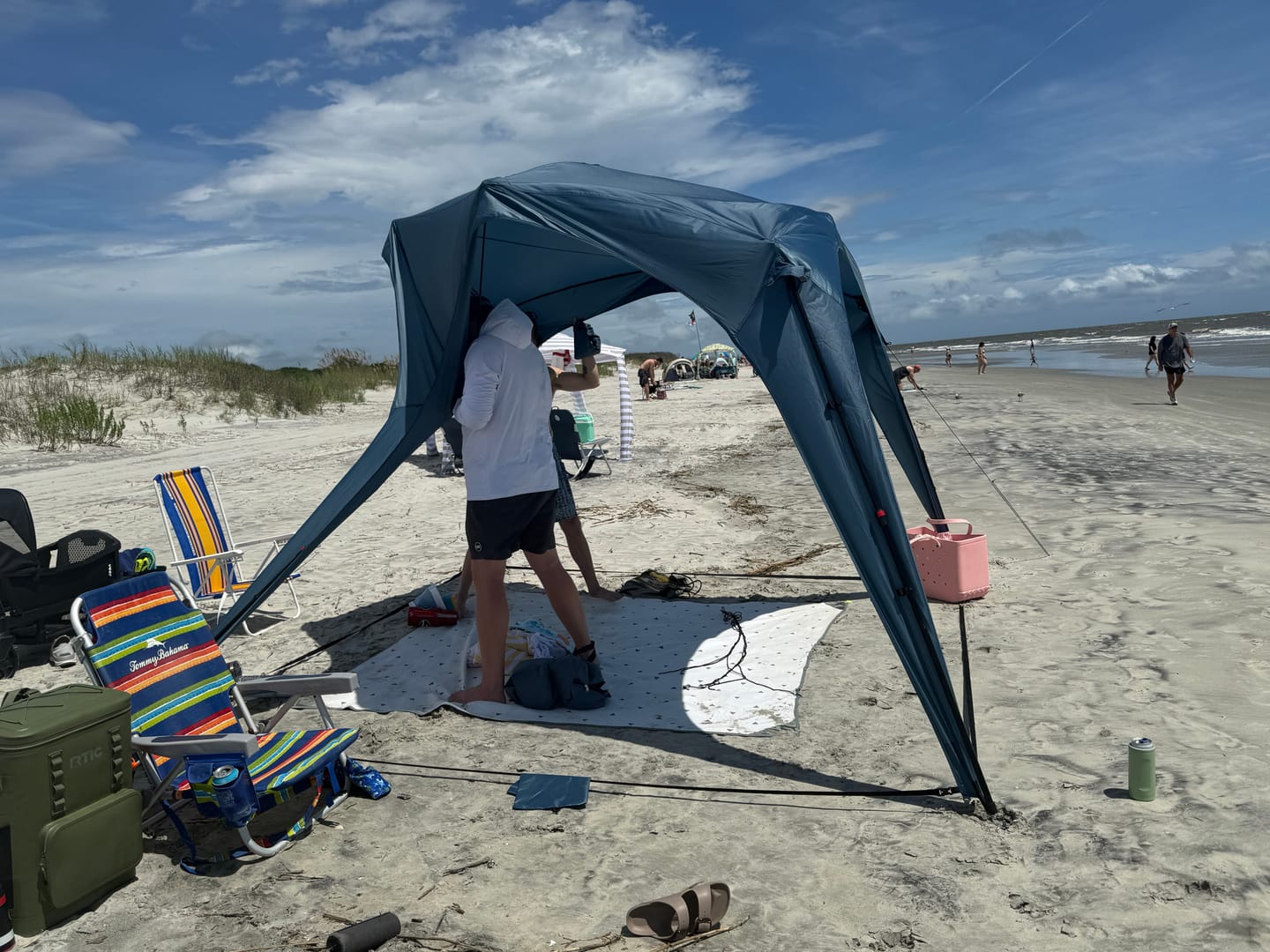 Customer photo review of Pop 'N Go® Canopy