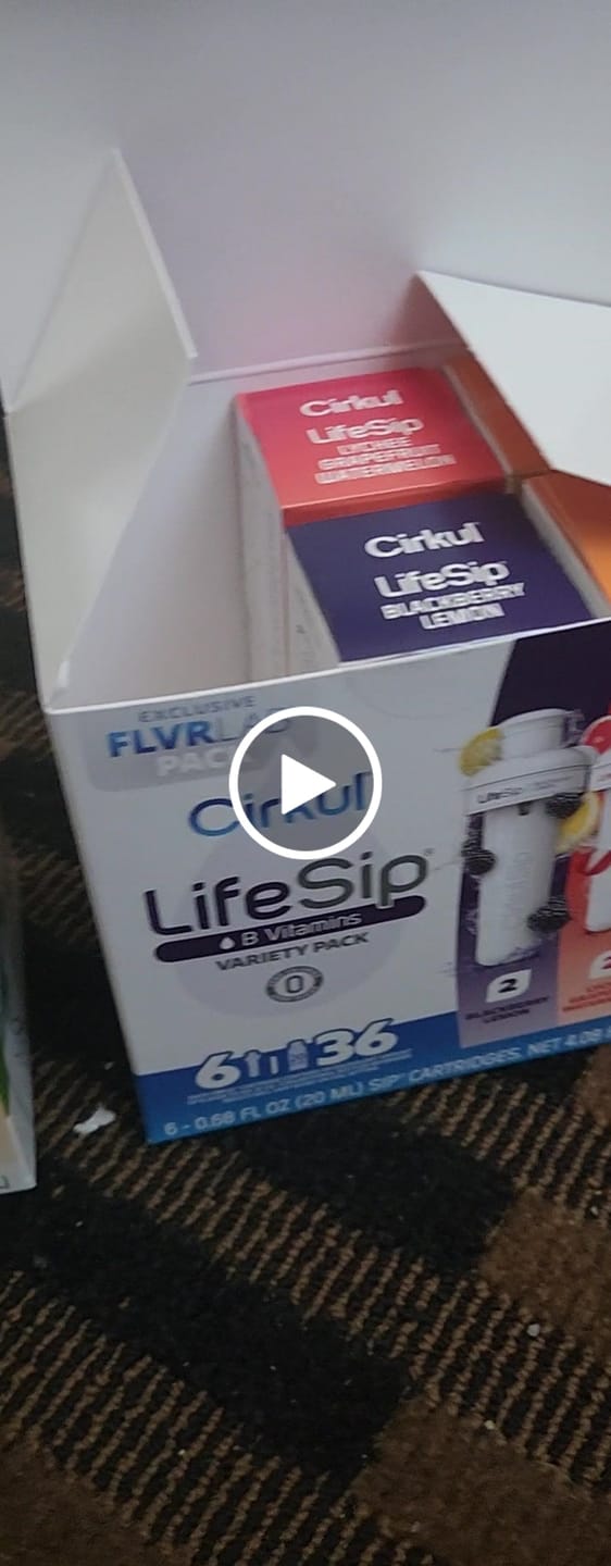 Customer video review of LifeSip® 6-Pack Variety Pack