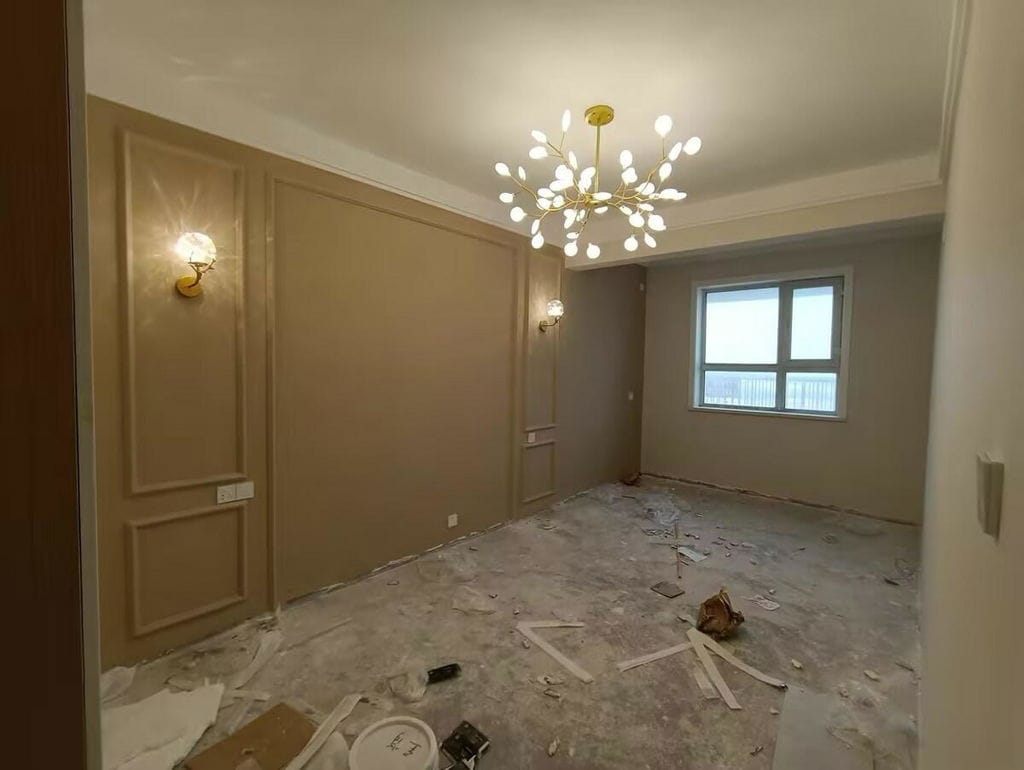 Customer photo review of Chandelier, Firefly Sputnik, Translucent Glass Leaves, G4 LED, Dimmable