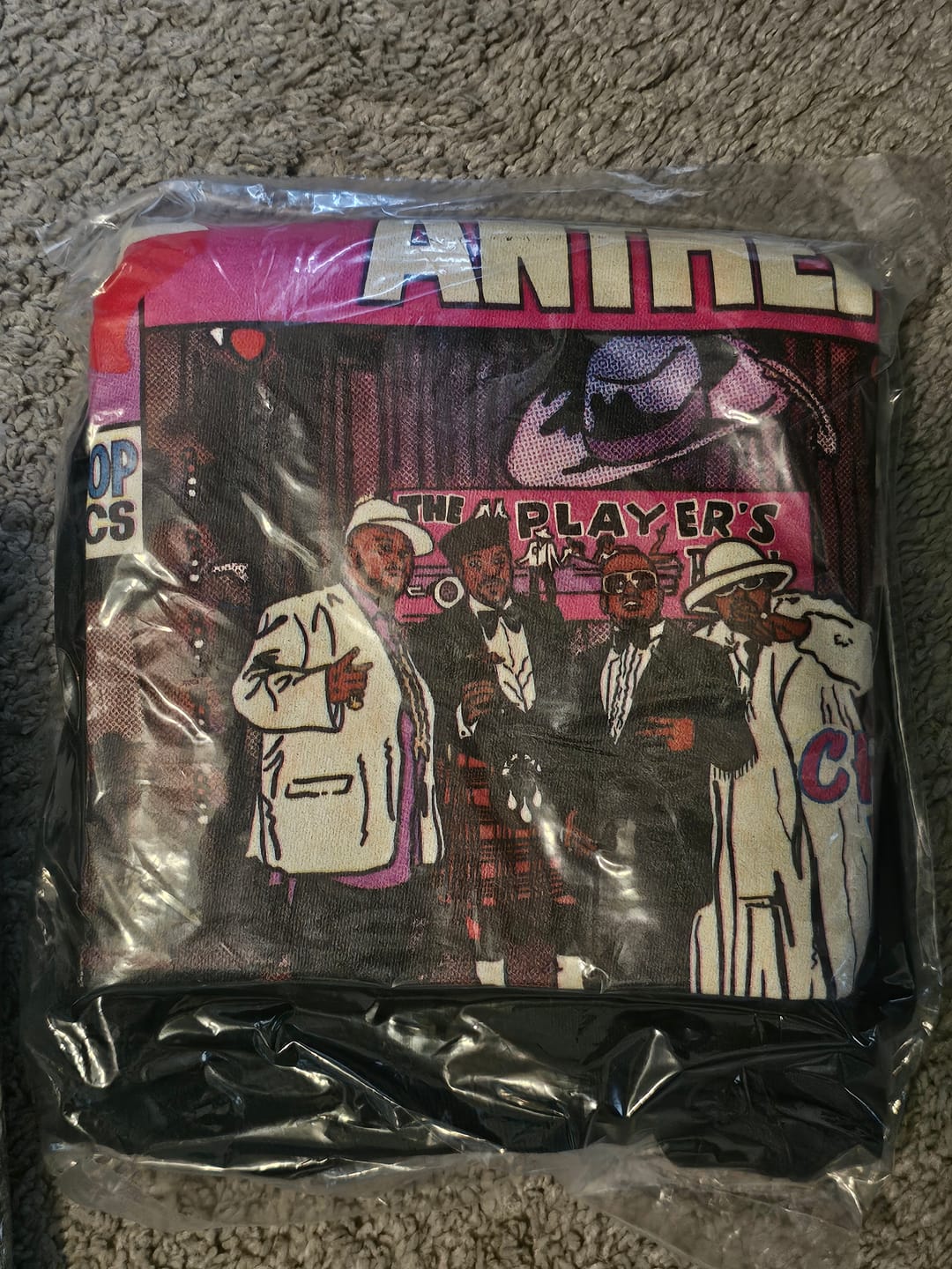 Customer photo review of Int’l Players Anthem - Unisex Comfort Colors T-shirt | Hip Hop Graphic Tee, Garment-Dyed Soft Cotton, Relaxed Fit
