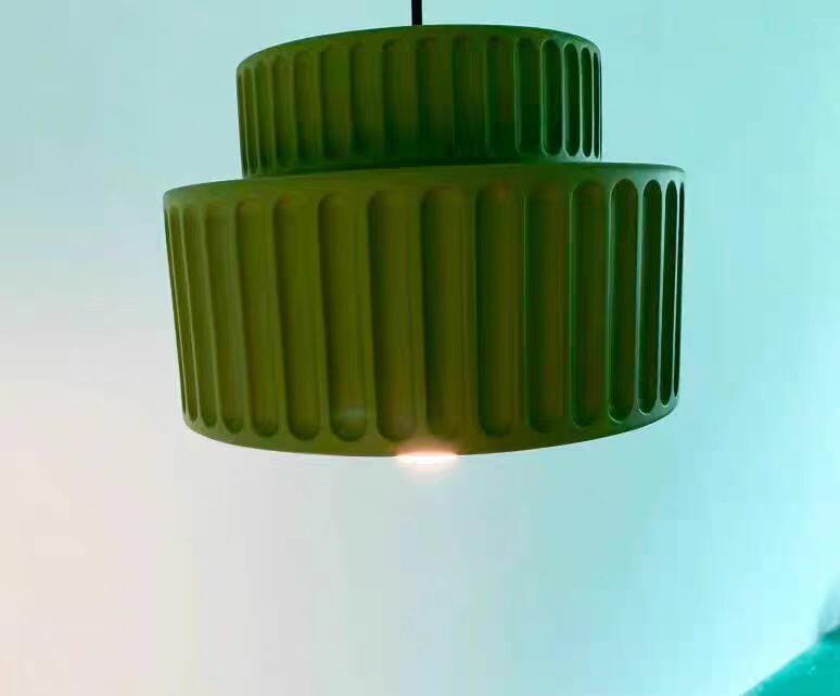 Customer photo review of Ceiling Light, Kami Pleated Resin Shade, E27, Ceiling or Wall Mount