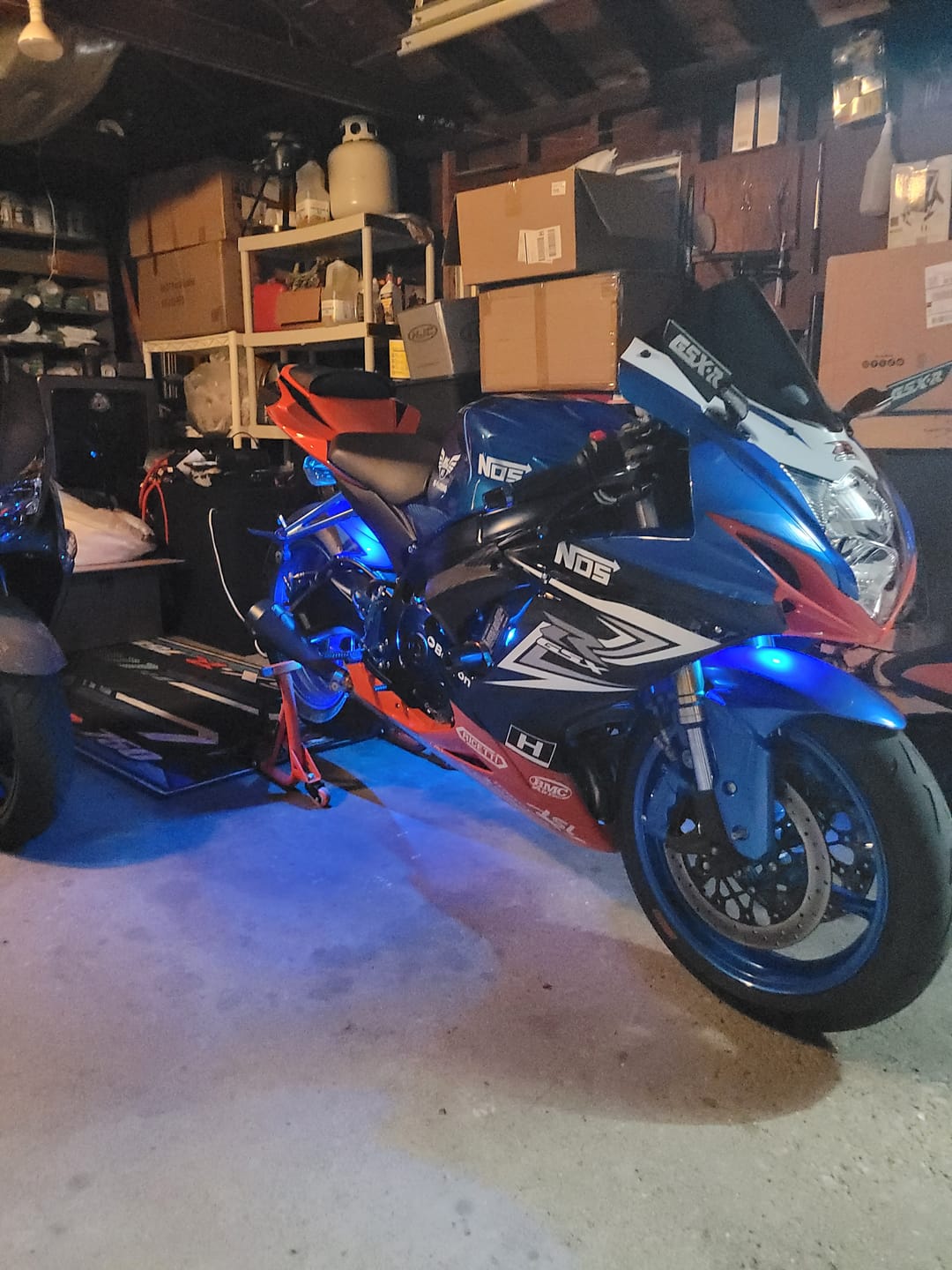 Customer photo review of Moto LED Light Kit