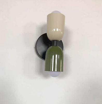 Customer photo review of Wall Lamp, Couleur Double Up-Down Glow, E26/E27, Metal Shades