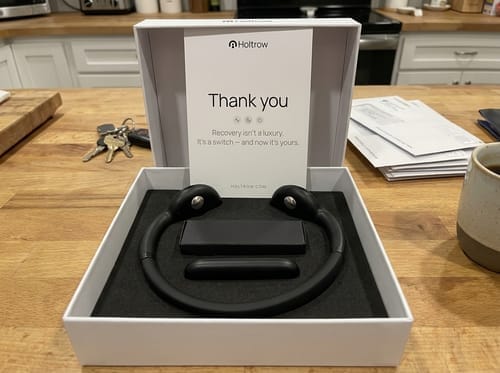 Customer photo review of Holtrow Pulse — Vagus Nerve Stimulator