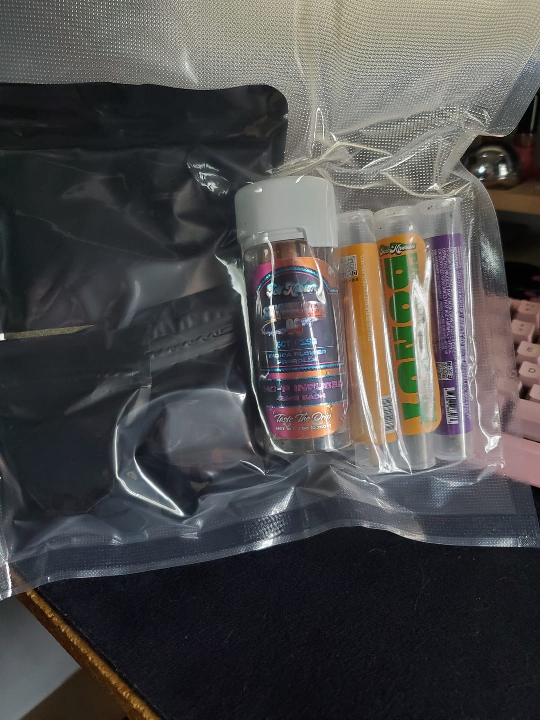 Customer photo review of 1.5g Lemon Cherry Gelato Sugar