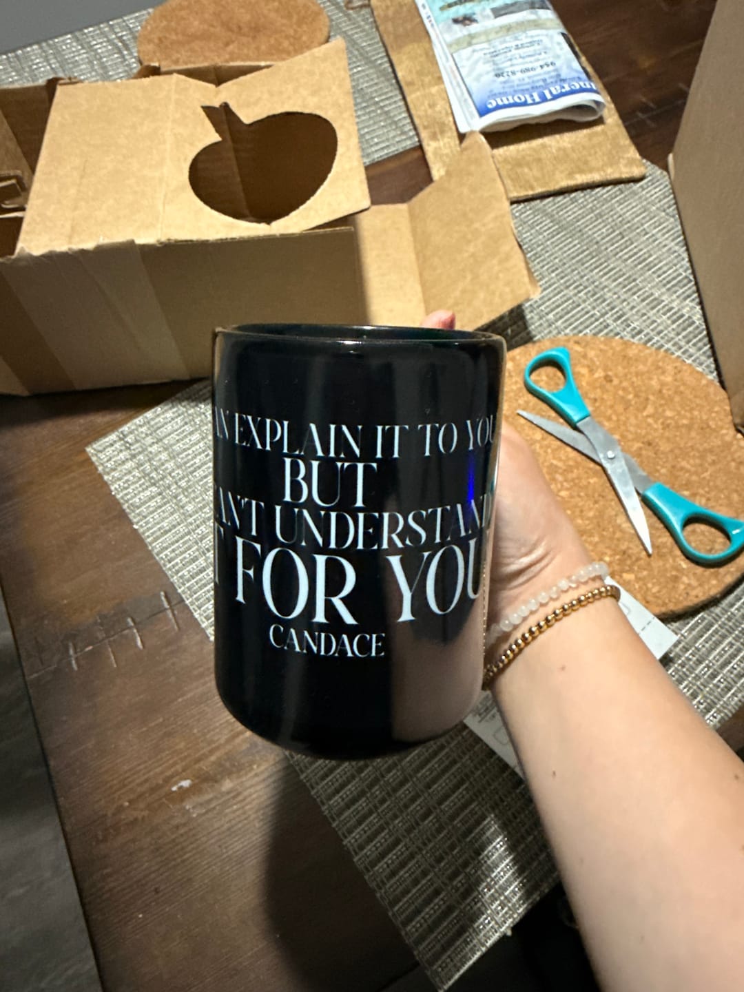 Customer photo review of "I can explain it to you, but I cant understand it for you"  Mug