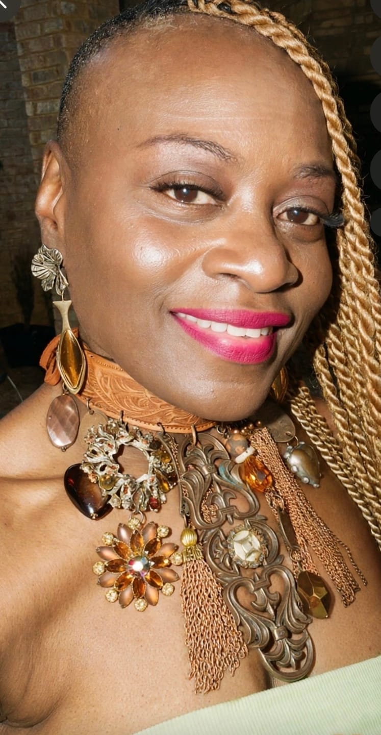 Customer photo review of Antique Filigree Choker