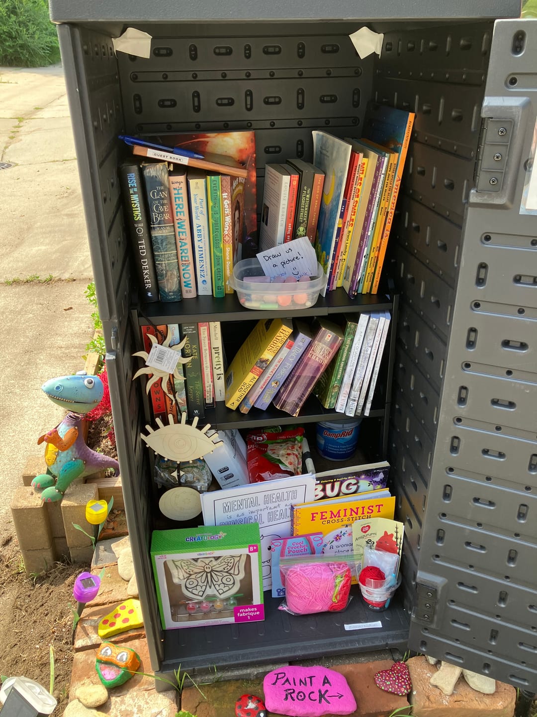 Customer photo review of Little Free Library Official Charter Sign
