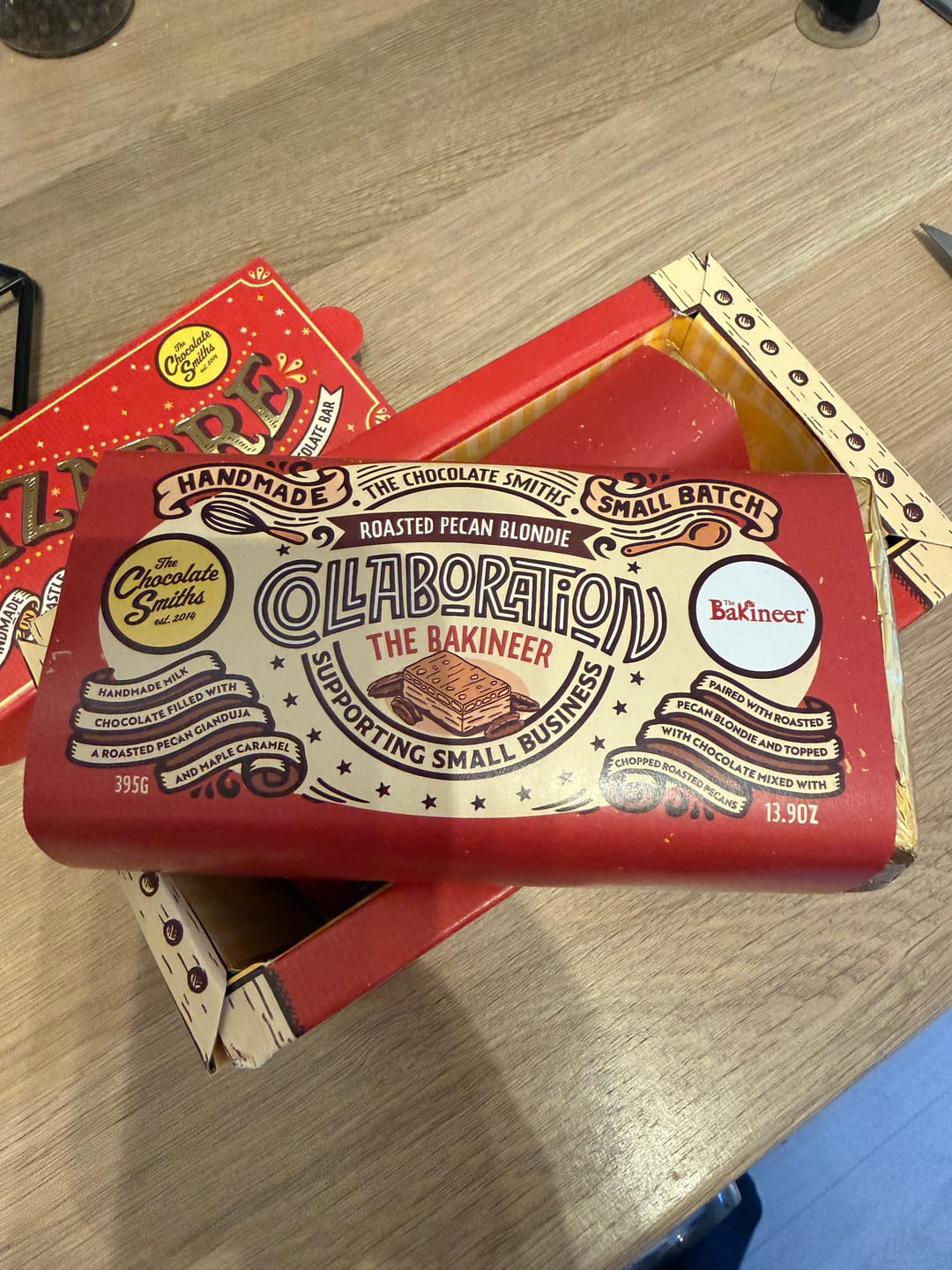 Customer photo review of The Bakineer X The Chocolate Smiths Collaboration 390g