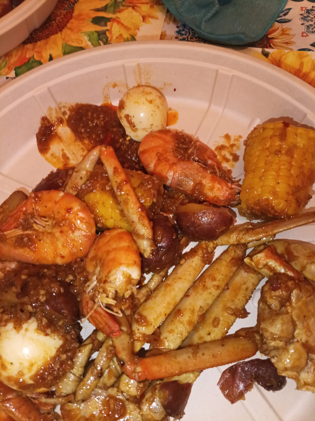 Customer photo review of Jazzyjs cajun seafood seasoning Mild