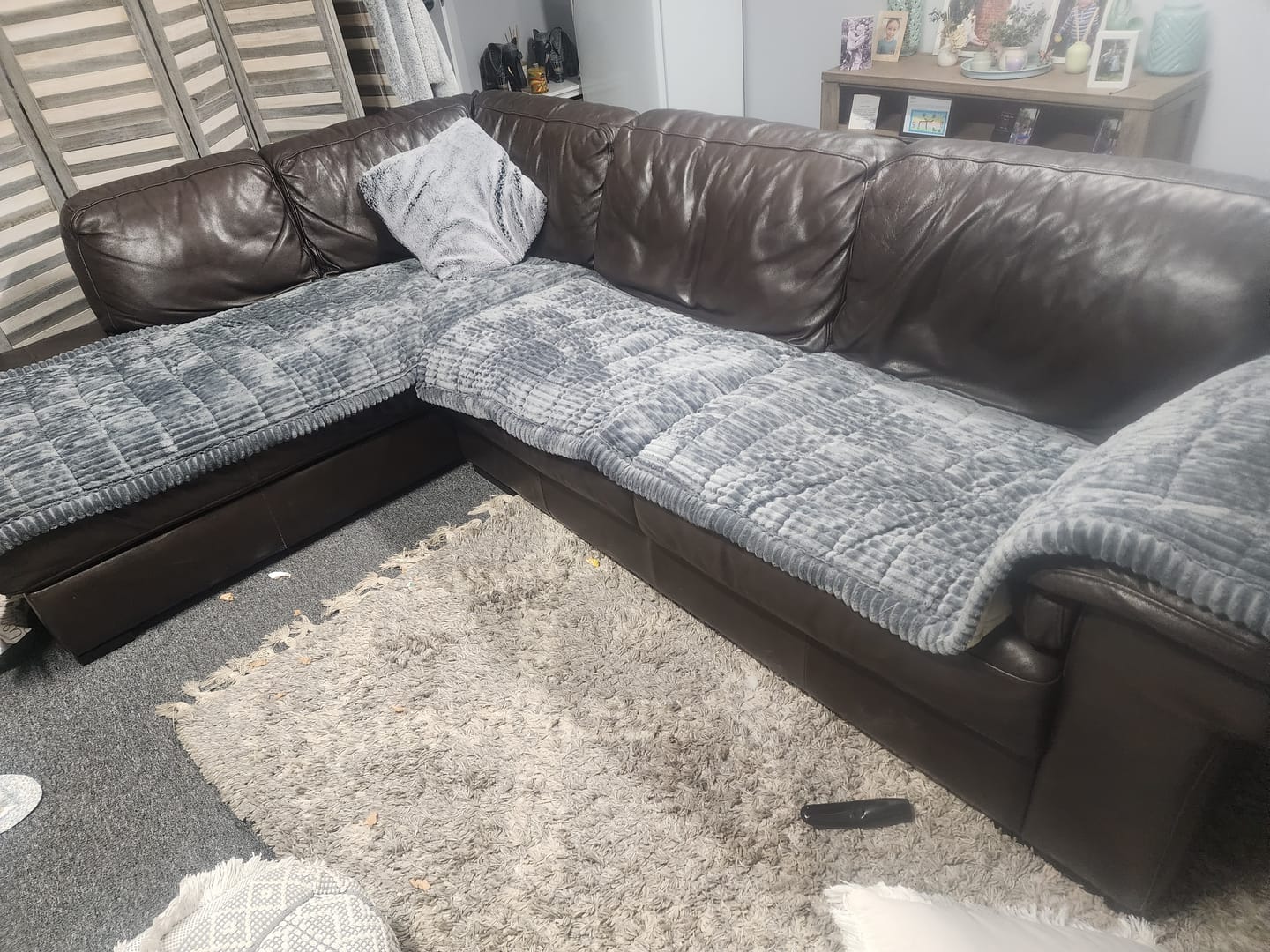 Customer photo review of Cosy Couch - Couch Cover
