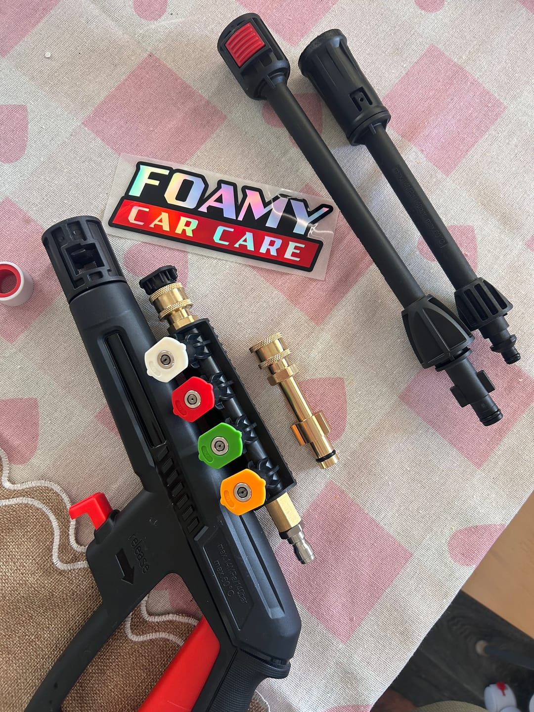 Customer photo review of Quick Connect Nozzle Kit