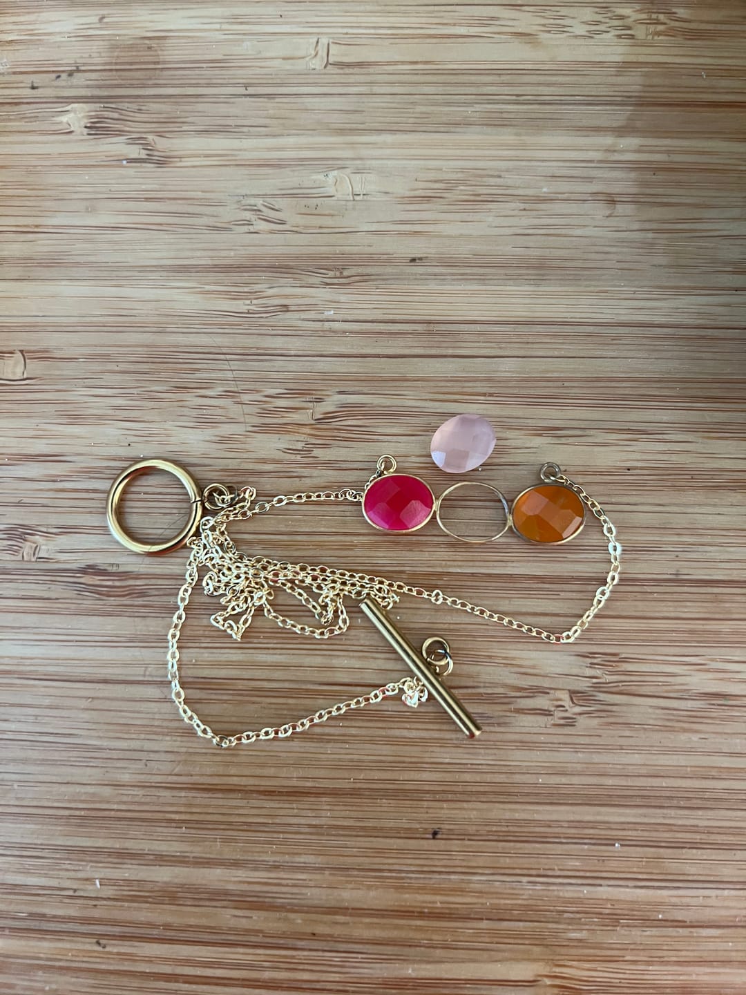 Customer photo review of Collier Essential : Cocktail de Vertus Semi-Précieuses