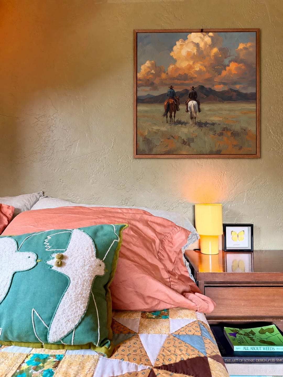 Customer photo review of Western Landscapes Art｜Under Great Clouds