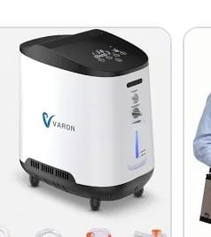 Customer photo review of VARON VH-2 | Continuous Flow Home Oxygen Concentrator (1-7 settings)