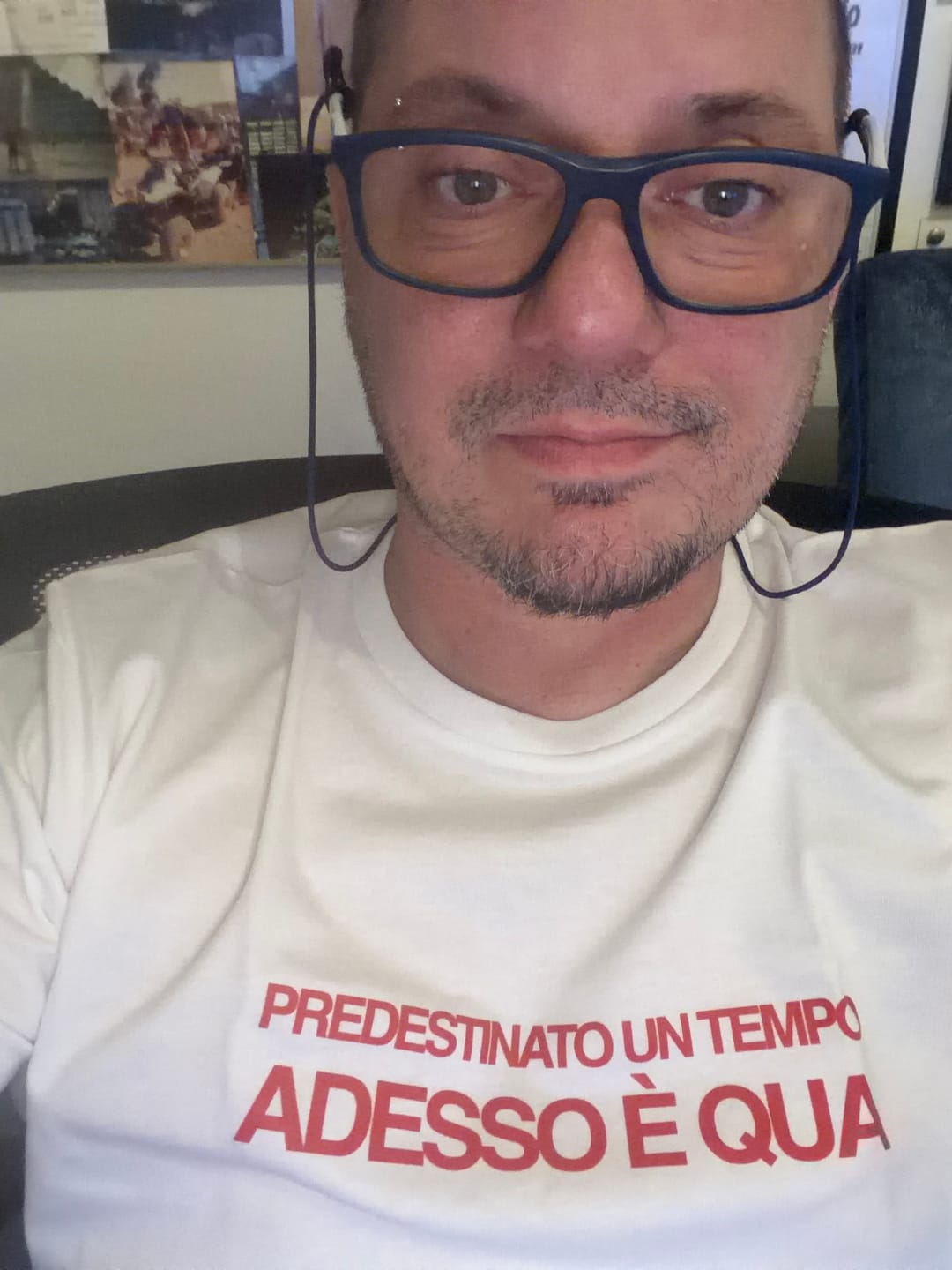Customer photo review of T-Shirt  PREDESTINATO UN TEMPO