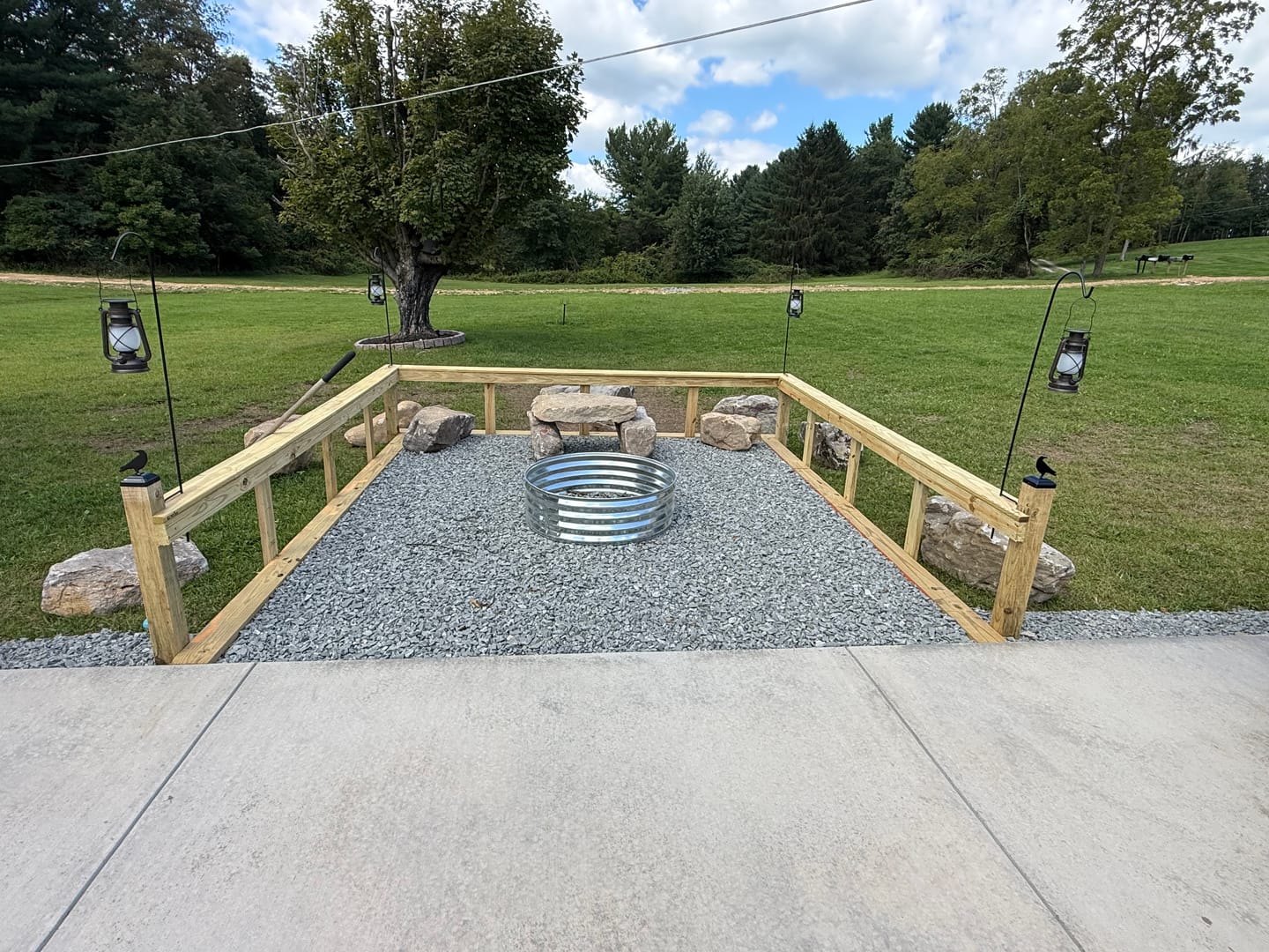 Customer photo review of Raven Fence Post Cap (Multiple Post Sizes Available)