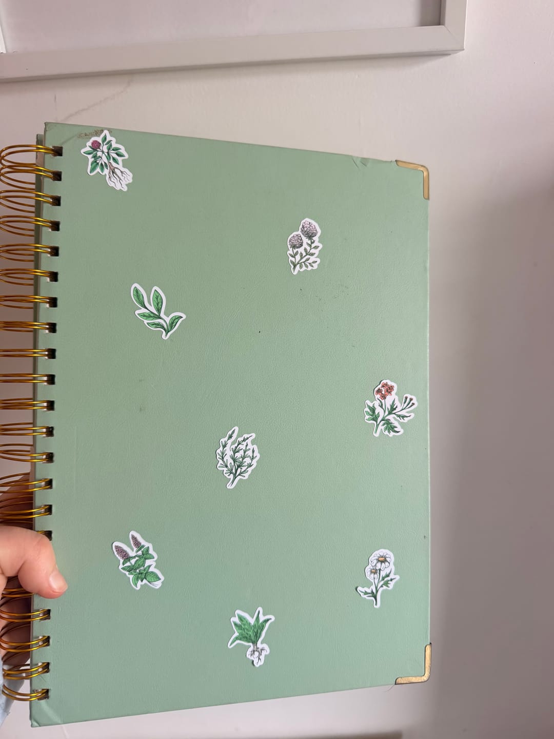 Customer photo review of Botanical Sticker Sheet