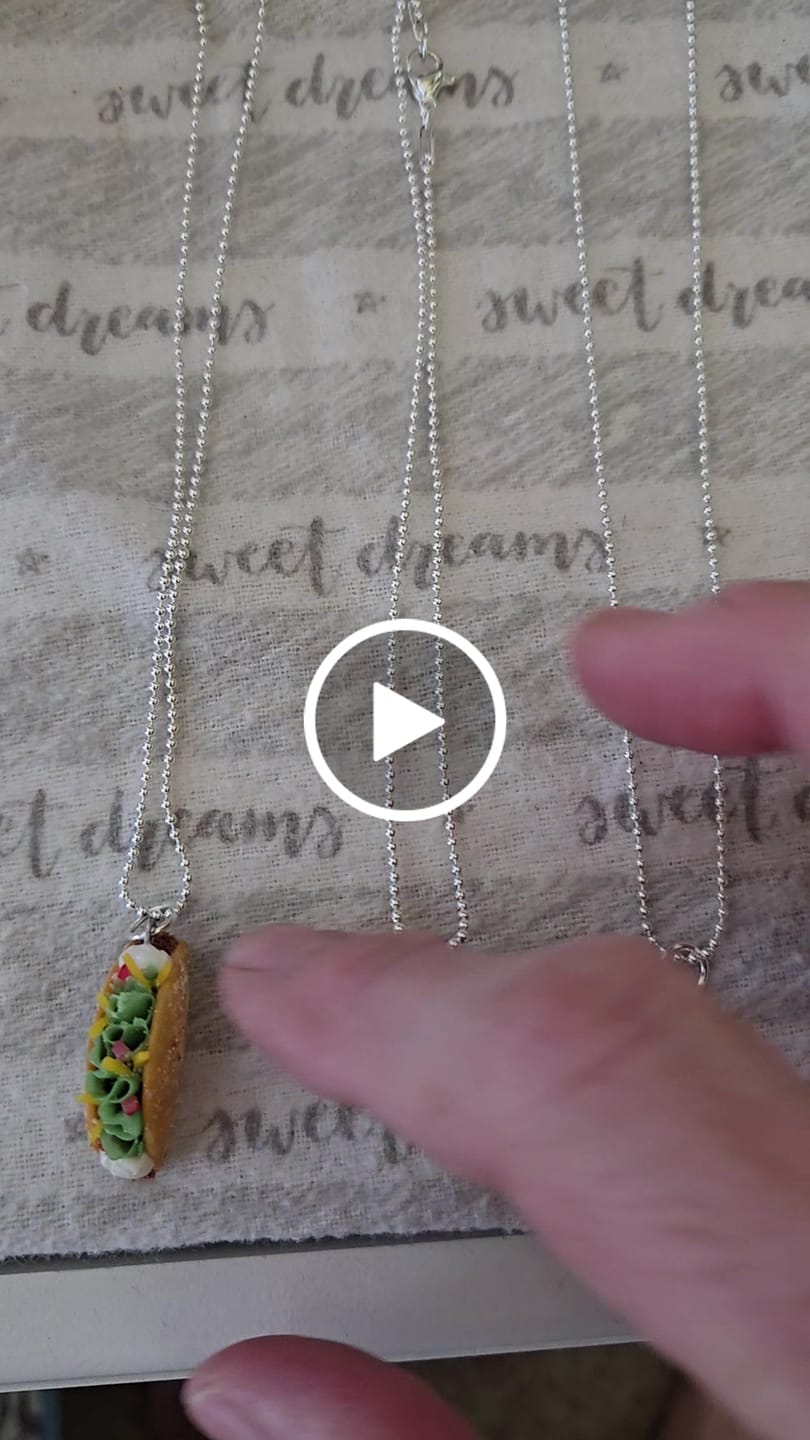 Customer video review of Upside Down Pineapple Cake Necklace - Limited Edition (Unscented)