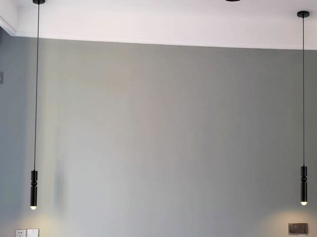 Customer photo review of Pendant Light, Geometric Cylinder Cluster, E27, Black, Chrome or Gold