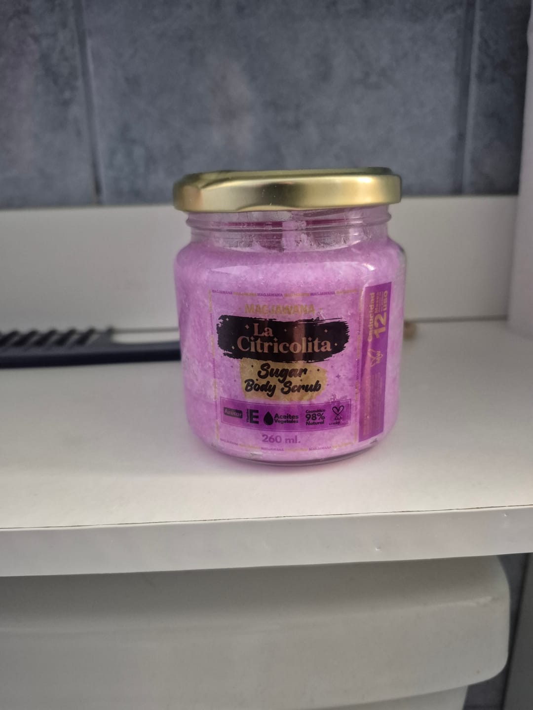 Customer photo review of Exfoliante La Citricolita